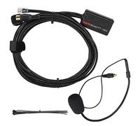 Mtlavishness Hands Microphone Suitable For Multiple Stable Call Strong Receiving Signal Durable For Car Or Taxi Use With 6 Pin Design And About Length