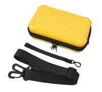 Mtlavishness Hard Carrying Case for Osmo 3 with Detachable Inner Tray Ultra Thick Inner Support and Double Zipper Design Suitable for Cycling Skiing Hiking Photography and Vlog (Yellow)