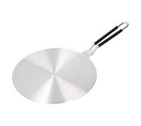 Mtlavishness Heat Diffuser Stainless Steel Induction Adapter Plate for Gas Cooker Kitchen Utensils (24cm#)