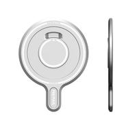 Mtlavishness HEPAIL MS08 Portable Magnetic Phone Mount And Holder Made Of Aluminum Alloy With Strong Magnetic Attraction Soft Silicone Non Slip Mat Compatible With Flow