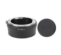 Mtlavishness High Accuracy Lens Converter Ring Lens Mount Adapter With M43 Lens Rear Cover For F To M43 Mount Ideal For G10 G12 E P3 E PM1 Aluminum Alloy Material Ensures