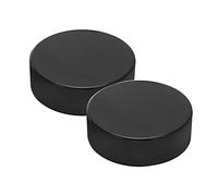 Mtlavishness Ice Hockey Pucks Official Size Training Practice Pucks Solid Rubber Construction for Powerful Shots Consistent Passes Skill Development Ideal for Athletes Goalkeepers