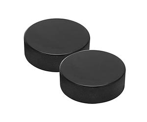 Mtlavishness Ice Hockey Pucks Official Size Training Practice Pucks Solid Rubber Construction for Powerful Shots Consistent Passes Skill Development Ideal for Athletes Goalkeepers