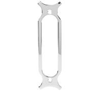 Mtlavishness Iron Electronic Guitar Single Coil Pickup Ring Instrument Accessory Pickup Frame Silver And Suitable For A Large Range Of Guitar Pickups Durable Long Service Life (Silver)