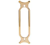 Mtlavishness Iron Electronic Guitar Single Coil Pickup Ring Instrument Accessory Pickup Frame Silver And Suitable For A Large Range Of Guitar Pickups Durable Long Service Life (Gold)