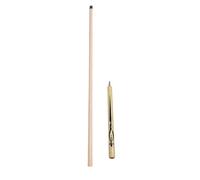Mtlavishness Jump Break Pool Cue Stick Maple Wood 13mm Tip 1.05m Billiard Cue for Practices Performances Professional Control with Two Piece Design Sturdy Finish for Adults and (Beige)