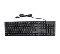 Mtlavishness K1800 Minority Language 104 Keys USB Wired Gaming Keyboard with Ergonomic Design for Long Hours of Work and Gaming 4.2ft Cable Universal for Desktop and Laptop (English)