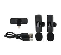 Mtlavishness K9 Wireless Lavalier Microphone Long Battery Life Automatic Pairing Intelligent Noise Reduction High Sensitivity Strong Compatibility For Live Broadcast Short Video (2)