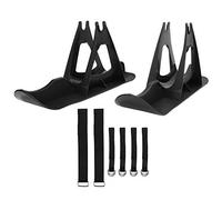 Mtlavishness Kids Balanced Scooter Skis Stand Parking Rack Snowboard Equipment for Winter Skiing Black