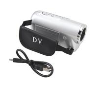 Mtlavishness Kids Video Camera Multifunctional 16MP 1080P HD Digital Camera for Vlogging and Recording Memories of Childhood with 2 Inch Color TFT Screen 16X Digital Zoom (silver)
