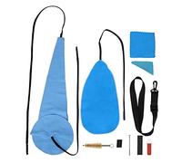 Mtlavishness LADE 10 in 1 Saxophone Cleaning Kit Thorough Cleaning for All Saxophones and Wind Instruments Multipurpose Kit with Clean Cloth Mouthpiece Brush Belt Mini Screwdriver