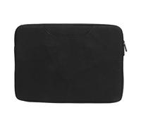 Mtlavishness Laptop Sleeve Case 14 15 4 Inch Protective Laptop Case Bag with Metal Zipper Large Capacity Notebook Bag Case for Work School Travel Oxford Cloth Lightweight Laptop (Black)