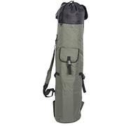 Mtlavishness Large Capacity Nylon Fishing Rod Bag Fish Stick Reel Case Carrier Holder Storage Tackle Pouch Accessory with Umbrella Cloth Inner Layer, Single Shoulder Strap, and