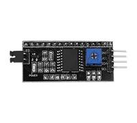 Mtlavishness LCD1602 Adapter Board IIC/I2C Interface 5V Converter Module - Sparen Sie IO-Ports, Unterstützt I2C-Protokoll, Mit Hintergrundbeleuchtung und Kontrastregler, Einfach