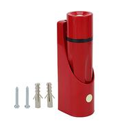 Mtlavishness LED Wall Mounted High Brightness Small Emergency Flashlight Premium Light Source Battery Powered Red for Hotel Home Corridor Warehouse Apartment Suite