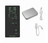 Mtlavishness M1 Mini Portable Voice Changer Device With 4 Sound Effects And 4 Voice Changes For Live Streaming Online Chatting Singing On Smartphone Tablet PC And Game Console