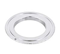 Mtlavishness M42 Metal Lens Mount Adapter Ring Aluminum Alloy Solid Wear Resistant Support Manual Focus Fit M42 Lens To Mount Camera Lightweight Portable Fine