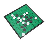 Mtlavishness Magnetic Reversi Strategy Board with Folding Board Lightweight Magnetic Pieces for Home and Travel Durable Plastic Construction to Promote Critical Thinking and