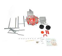 Mtlavishness Manual Seeder Hand Push Garden Seeder Roller Fertilizer Applicator Row Planter Corn Planter Seeder for Soy Corn Soybean