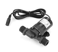 Mtlavishness Mini DC Brushless Water Pump 12V, Submersible Boost Pump for Solar Water Heater, Amphibious Use, 0-80℃ Temperature Resistance, Small Body with Powerful Performance,