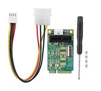 Mtlavishness Mini PCI E To PCI Express 1X Slot Adapter Riser Card Compliant With Industry Specs Strong Compatibility For Testing PCI E 4X 8X 16X Cards In Mass Production And