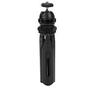 Mtlavishness Mini Retractable Tripod For Mobile Phone And Vlog With 360 Degree Adjustable Ball Head Compact Small Size Light Weight Easy To Carry Stable Non Slip Design Suitable (Negro)