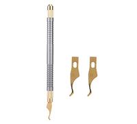 Mtlavishness Mobile Phone Hard Disk CPU Shaped Glue Removing Blade Knife Tool Kit Set Tough High Temperature Blade Suitable for Glue Removing Simple to Operate Small Lightweight