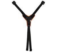 Mtlavishness Motorcycle Helmet Front Chin Bracket Holder Fixed Strap Mount for GoPro 9 8 7 6 5 One Piece Design Suitable for Cycling 100% ABS Polyester Material 9.5x10.5x4.5 cm (Orange)