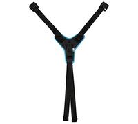 Mtlavishness Motorcycle Helmet Front Chin Bracket Holder Fixed Strap Mount for GoPro 9 8 7 6 5 One Piece Design Suitable for Cycling 100% ABS Polyester Material 9.5x10.5x4.5 cm (Blue)