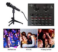Mtlavishness Multi Function Debugging Rechargeable Universal Sound Adapter for Phones and Laptops High End Aluminium Alloy Body Double DSP Noise Control Chip Professional Reverb