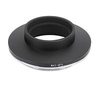 Mtlavishness Newyi M42 GFX Lens Adapter Converter Ring Alloy Sturdy And Durable Precise Processing No Light Leakage Inner Wall Extinction Treatment For Mounting M42 Lens On GFX