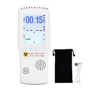 Mtlavishness Nuclear Radiation Detector Electromagnetic Radiation Tester High Sensitivity ABS Material Suitable For Indoor Outdoor Use With Wide Measuring 00 00μSv/h To 10mSv/h