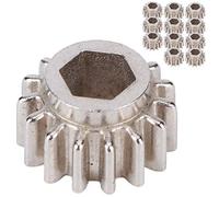 Mtlavishness Open Gear Guitar Tuners And Portable Tuning Solution For Guitar Bass And Ukulele With 1:15 Gear Ratio And Hex Hole Form (9)