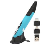 Mtlavishness optical pocket pen adjustment for 800-1200 dpi performance at an affordable price - indicator for usb pen with low-voltage alarm (Blue)