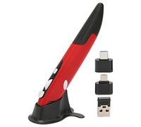Mtlavishness optical pocket pen adjustment for 800-1200 dpi performance at an affordable price - indicator for usb pen with low-voltage alarm (Red)
