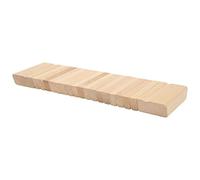 Mtlavishness Orff Tooth Wood Sounder Musical Educational Toy Helps Develop Children's Musical Awareness For Parenting And Family Gatherings Made Of Safe Solid Wood (Wood Color)