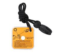 Mtlavishness Outdoor Multifunctional Survival Emergency Rescue Reflective Signal Mirror Tool with Aim Indicator Quality Acrylic Material for Sunlight Reflection Portable Lanyard