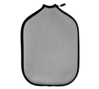 Mtlavishness Paddle Cover Neoprene Racket Sleeve Protect Case Dust Cover for Most Paddles, 11.8 x 8.7 Inch Size with Zipper Opening, 3.5mm Thick Material to Prevent, Chips, (Grey)