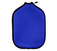 Mtlavishness Paddle Cover Neoprene Racket Sleeve Protect Case Dust Cover for Most Paddles, 11.8 x 8.7 Inch Size with Zipper Opening, 3.5mm Thick Material to Prevent, Chips, (Blue)
