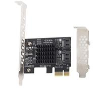 Mtlavishness PCIE to 2Port SATA 3.0 Expansion Card High Performance Adapter for Computer with Multiple Compatibilities and High speed Communication in Various Computer Systems