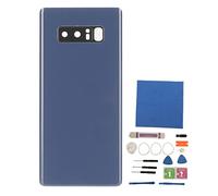 Mtlavishness Phone Back Rear Panel Glass with Pre Installed Camera Lens and Function for Note 8 in Daily Use and Repairing with Blue Color and 96g Weight (Blue)