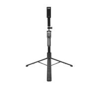 Mtlavishness Phone Selfie Stick Tripod with Three Axis Anti Shake Lightweight Portable Remote Control for Travel Adjustable 360 Degree Rotatory Anti Shake Ideal for Sightseeing
