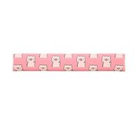 Mtlavishness Pink Pig Spacebar Keycap PBT Colorful Cute Cartoon DIY Replacement Accessories for Universal Mechanical Keyboard Offers Excellent Typing Feel Wear Wide Compatibility (Roseate Pig)