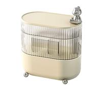Mtlavishness Plastic Cable Organizer Box Plastic Cable Management Box Cosmetic Makeup Organizer for Office Home Desk Accessories Storage for Stationery Supplies Partition Storage