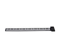 Mtlavishness Portable 88 Keys Roll Up Digital Electric Piano Ideal for On The Go Music Lovers and Learners Featuring Built In Speaker Rechargeable Lithium Battery Reverberation