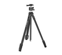Mtlavishness Portable Camera Tripod Stand For Photography And Travel With 360 Degree Rotatable Ballhead Lightweight Aluminum Alloy 1645mm Max Height 10kg Load Capacity With