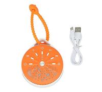 Mtlavishness Portable White Noise Sound Machine Baby 10 Natural Sounds Orange
