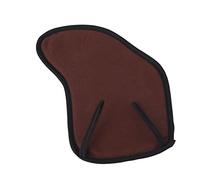 Mtlavishness Premium 4/4 3/4 Violin Shoulder Rest Pad Flannel Chin Cushion Protector For Stringed Instrument Playing Soft Comfortable Elastic Support Standard Size For Violin (Coffee)