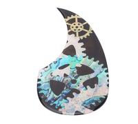 Mtlavishness Premium Acoustic Guitar Pickguard Durable And Self Adhesive For Regular Playing With 2mm Thickness