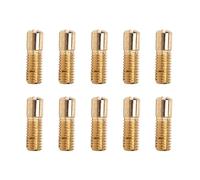 Mtlavishness Premium Gold Metal 12Pcs Pickup Mounting Screws For Electric Guitar With Metric Thread M5 Ideal For Pickup Installation Length About 16.5MM Thread Diameter About 5MM